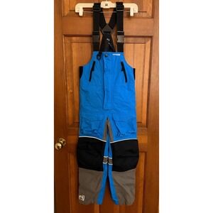 IceArmor Clam Lift Ice Fishing Bib Kids L 12-14 Blue Insulated‎ Winter Snow Pant